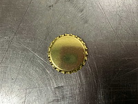 Gouden kroonkurken 29mm (6500x) - afbeelding 2 van  7