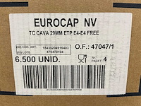 Gouden kroonkurken 29mm (6500x) - afbeelding 4 van  5