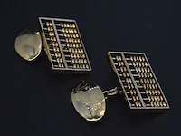 Gouden manchetknopen - afbeelding 3 van  9