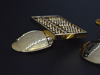 Gouden manchetknopen - afbeelding 4 van  9