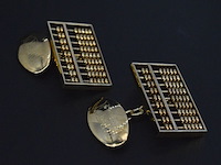 Gouden manchetknopen - afbeelding 4 van  8