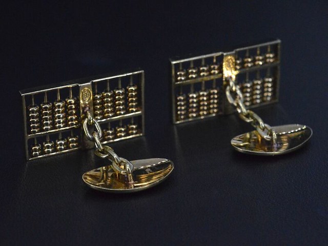 Gouden manchetknopen - afbeelding 7 van  8