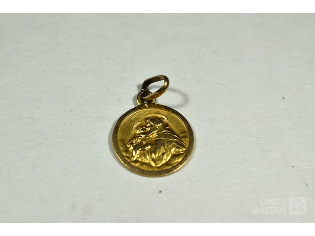 Gouden medaille - afbeelding 1 van  3