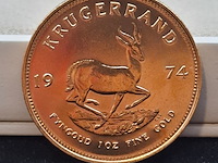 Gouden munt, south africa, krugerrand, 1974