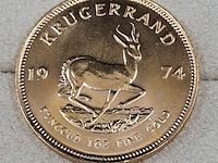 Gouden munt, south africa, krugerrand, 1974 - afbeelding 2 van  3