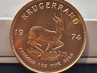 Gouden munt, south africa, krugerrand, 1974