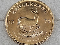 Gouden munt, south africa, krugerrand, 1974 - afbeelding 2 van  3