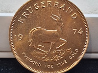 Gouden munt, south africa, krugerrand, 1974