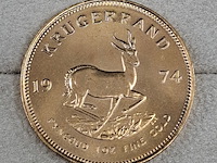 Gouden munt, south africa, krugerrand, 1974 - afbeelding 2 van  3