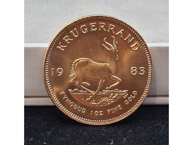 Gouden munt, south africa, krugerrand, 1983 - afbeelding 1 van  3