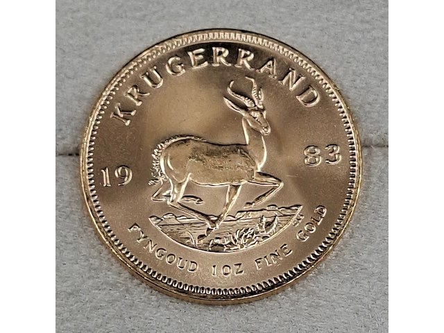 Gouden munt, south africa, krugerrand, 1983 - afbeelding 3 van  3