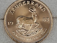 Gouden munt, south africa, krugerrand, 1983 - afbeelding 3 van  3