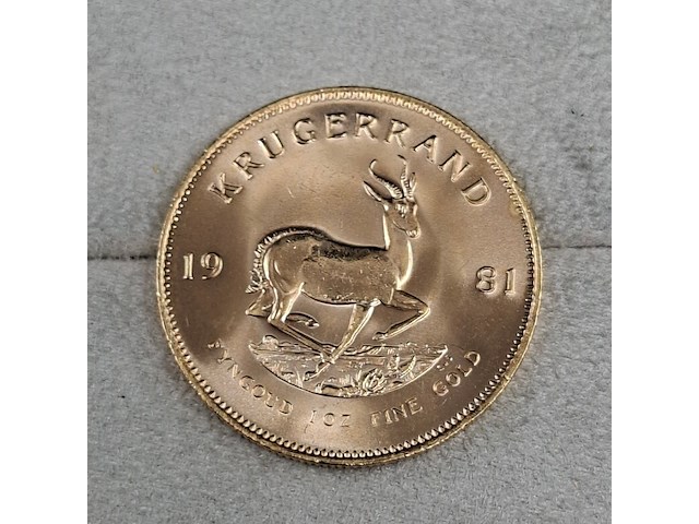Gouden munt, south africa, krugerrand - afbeelding 2 van  3