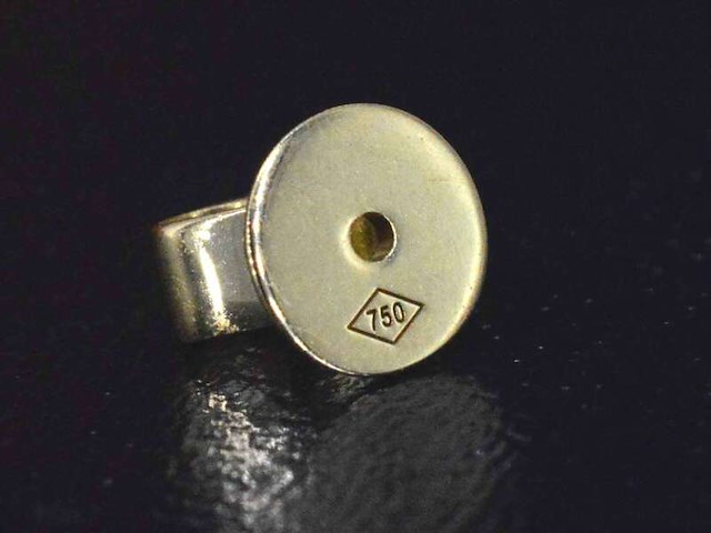 Gouden natuurlijke diamanten oorbellen van 2.00 carat - afbeelding 5 van  7