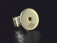Gouden natuurlijke diamanten oorbellen van 2.00 carat - afbeelding 5 van  7