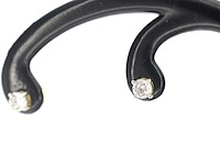 Gouden oorbellen met diamant - afbeelding 3 van  9