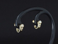 Gouden oorbellen met diamanten - afbeelding 3 van  8