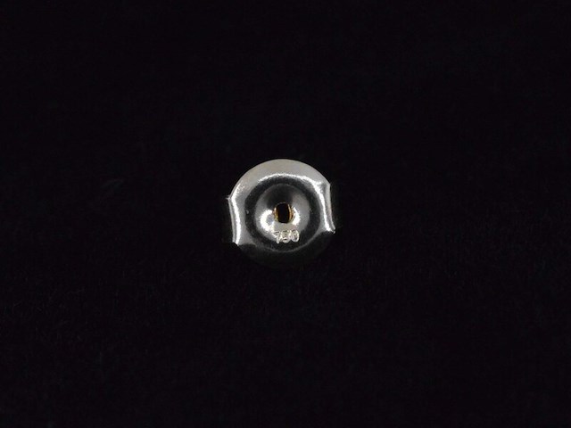 Gouden oorbellen met diamanten - afbeelding 6 van  8
