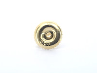 Gouden oorbellen met natuurlijke diamant - afbeelding 6 van  9