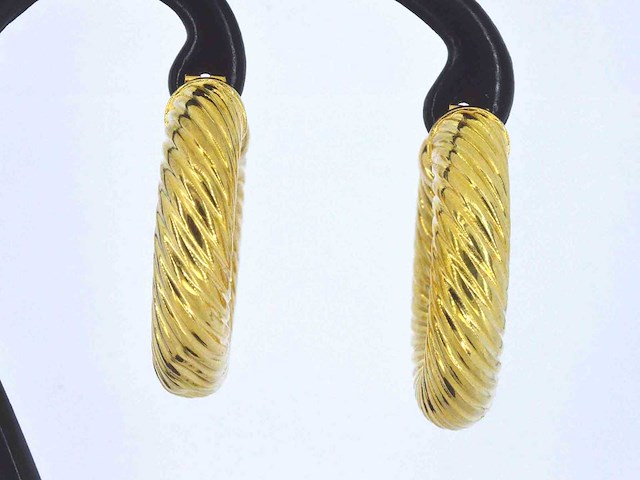 Gouden oorbellen - afbeelding 6 van  7