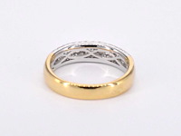 Gouden pave ring met diamanten 0.90 carat - afbeelding 10 van  10