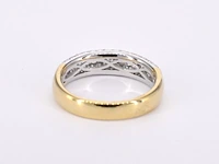 Gouden pave ring met diamanten 0.90 carat - afbeelding 9 van  11