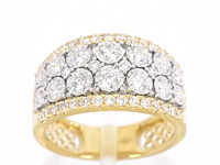 Gouden pavering met diamanten - afbeelding 1 van  11