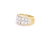 Gouden pavering met diamanten - afbeelding 10 van  11