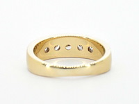 Gouden rijring met diamanten - afbeelding 6 van  9