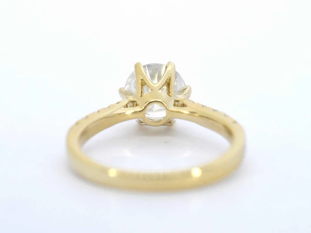 Gouden ring briljant 2.80 ct - afbeelding 6 van  8