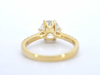 Gouden ring briljant diamant 2.80 carat - afbeelding 7 van  7