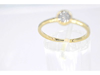 Gouden ring briljant - afbeelding 5 van  6