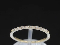 Gouden ring diamant 0.10 ct