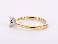 Gouden ring diamant 0.35 ct - afbeelding 9 van  10