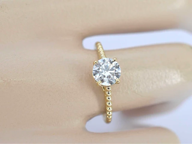 Gouden ring diamant 1.00 ct igi - afbeelding 3 van  10