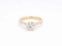 Gouden ring diamant 1.25 ct - afbeelding 7 van  10