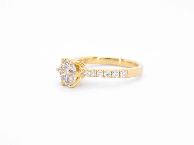 Gouden ring diamant 1.25 ct - afbeelding 9 van  10