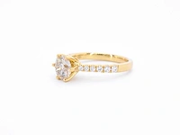 Gouden ring diamant 1.25 ct - afbeelding 9 van  10