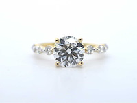 Gouden ring diamant 2.00 carat - afbeelding 1 van  7