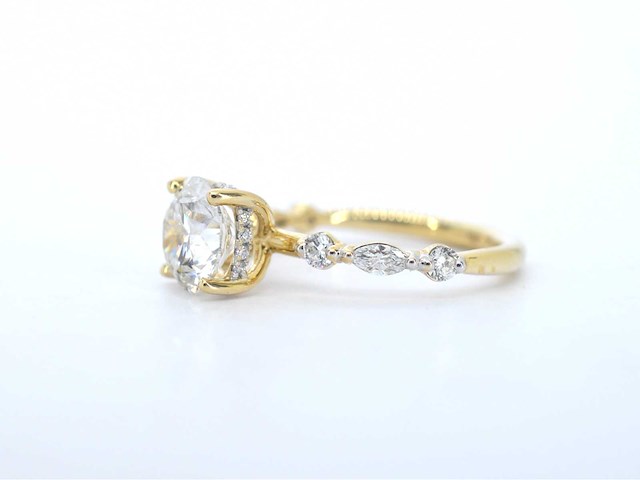 Gouden ring diamant 2.00 carat - afbeelding 2 van  7