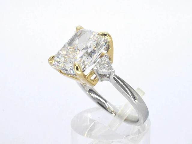 Gouden ring diamant 6.00 ct - afbeelding 6 van  8