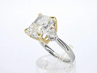 Gouden ring diamant 6.00 ct - afbeelding 6 van  8