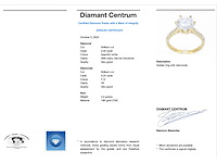 Gouden ring diamant - afbeelding 4 van  10