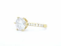 Gouden ring diamant - afbeelding 10 van  10