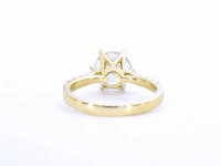 Gouden ring diamant - afbeelding 8 van  10