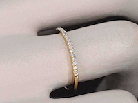 Gouden ring diamanten - afbeelding 2 van  9