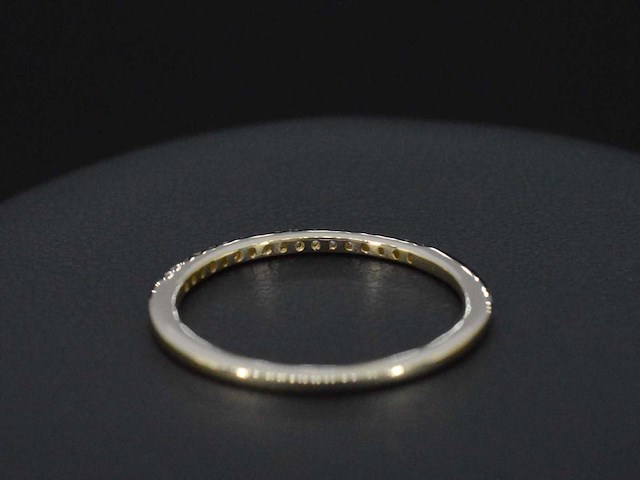 Gouden ring diamanten - afbeelding 8 van  9