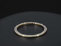 Gouden ring diamanten - afbeelding 8 van  9