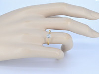 Gouden ring met 0.35 carat diamant - afbeelding 5 van  11