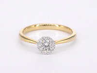 Gouden ring met 0.35 carat diamant - afbeelding 8 van  11
